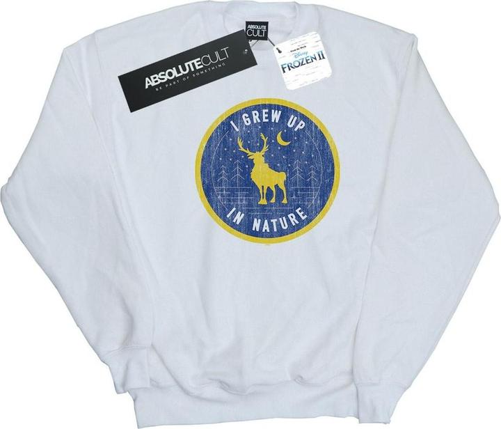 Produktbild Disney Frozen 2 Sven I Grew Up In Nature Sweatshirt Mädchen (152, 158)
