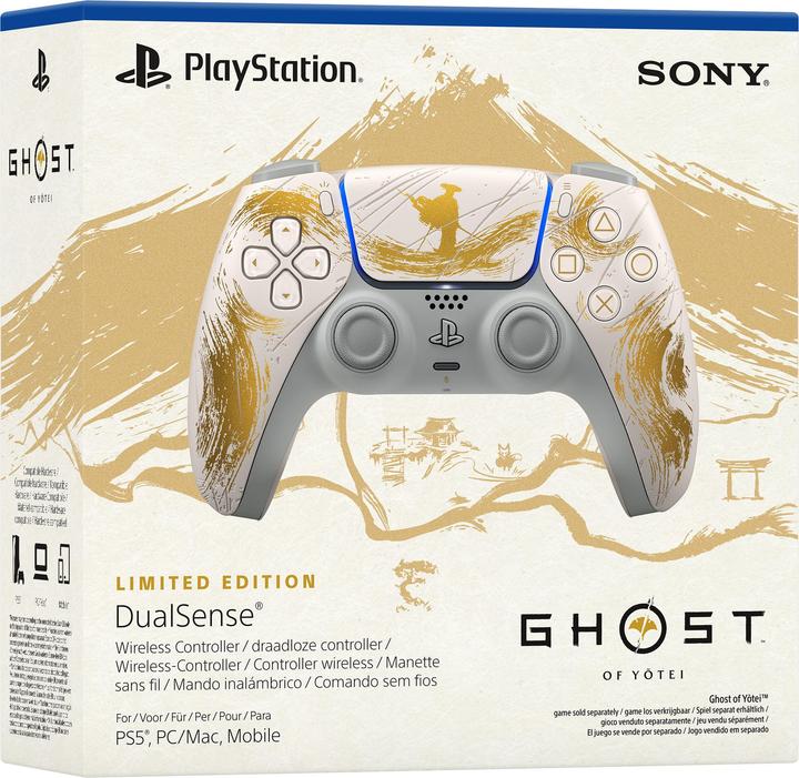 Produktbild Sony DualSense Wireless-Controller Limited Edition Ghost of Yotei (PC, PS5)