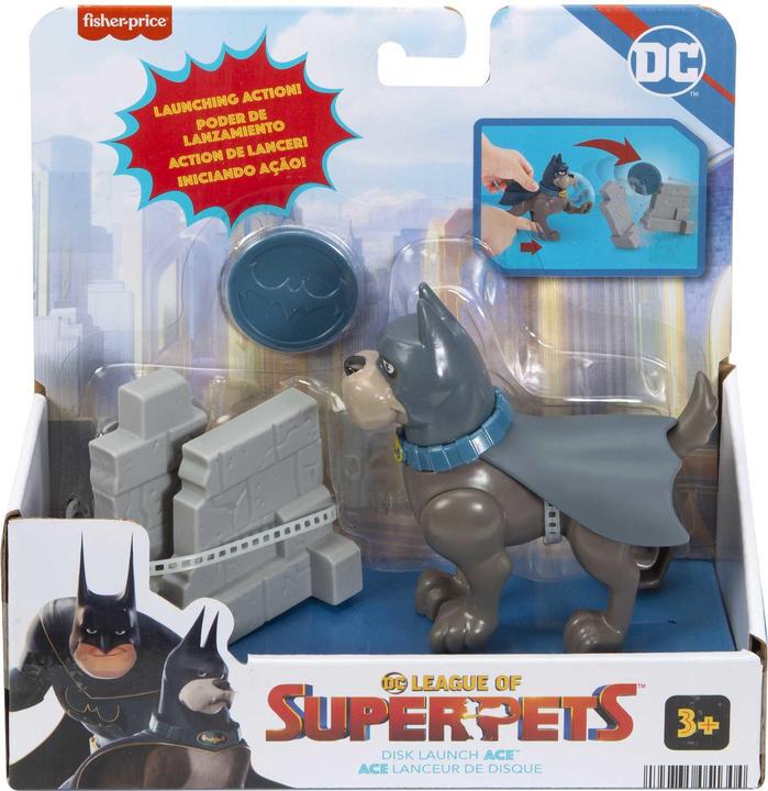 Actual product image Fisher-Price DC League of Super-Pets Krypto the Superdog/Ace the Hound/Merton the Turtle
