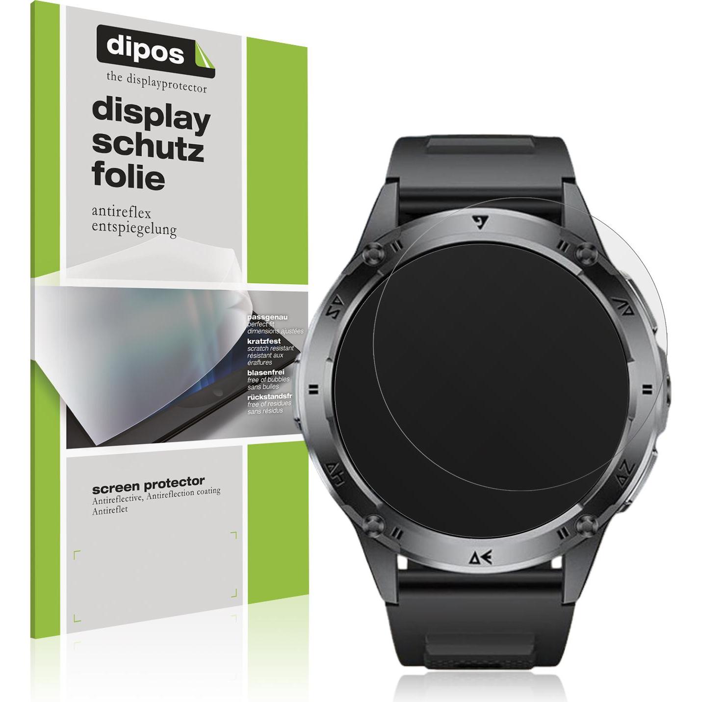 Dipos Schutzfolie Matt für LIGE EF6, Smartwatch Schutzfolie, Transparent