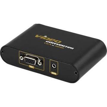 Thumbnail - MicroConnect Vgahdmi (VGA, 15 cm), Data + Video Adapter, Schwarz
