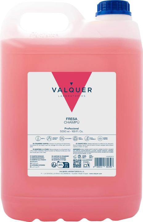 Produktbild Valquer Shampoo Erdbeere 5000ml (Flüssiges Shampoo)