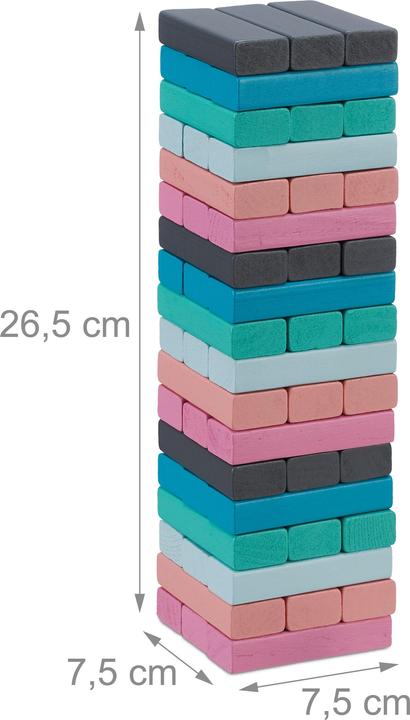 Actual product image Relaxdays Wobble Tower
