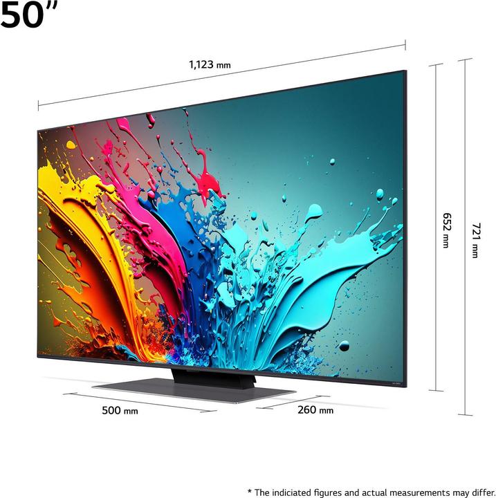 Produktbild LG 50QNED87T6B (50", QNED87, LED, 4K, 2024)
