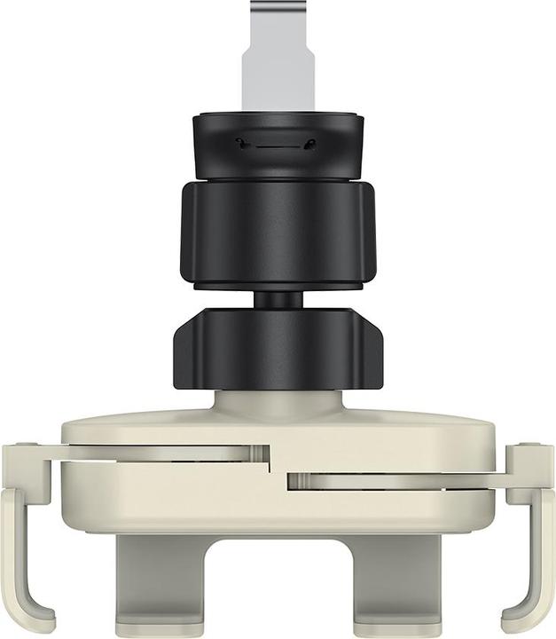 Actual product image Baseus Stable Gravitational Car Mount Lite (Air Outlet Version) creamy-white
