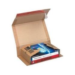 Colompac, Versandkarton + Versandbox, CP020.02 Flexible Wickelverpackung aus Wellpappe, 217 x 155 x 60 mm, braun (20 x)