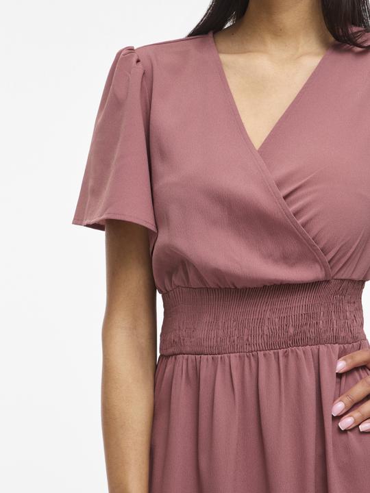 Image du produit Vila VIMATHILDE Kurzärmeliges Maxikleid (36)