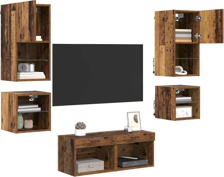 Produktbild vidaXL TV-Wandgeräte (28.50 x 30 x 30 cm)