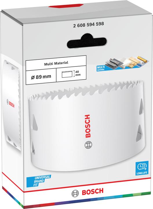 Produktbild Bosch Professional Zubehör Multi Material Lochsäge, 89 mm