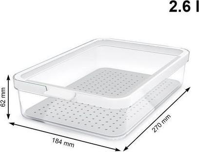 Image du produit Rotho Organiseur de réfrigérateur Cauma