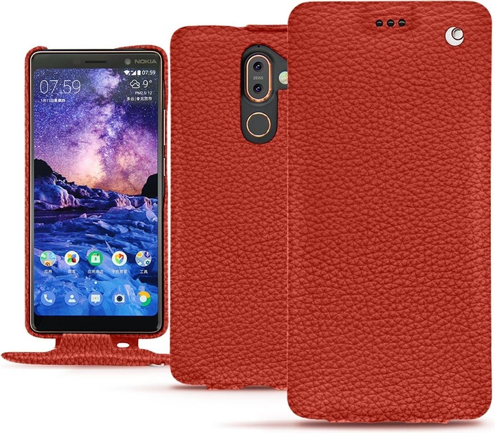Actual product image Noreve Leather cover vertical (Apple iPhone 7 Plus)