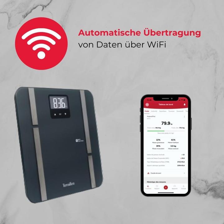 Immagine prodotto Terraillon - Bilancia personale Master Fit Ultra (180 kg)