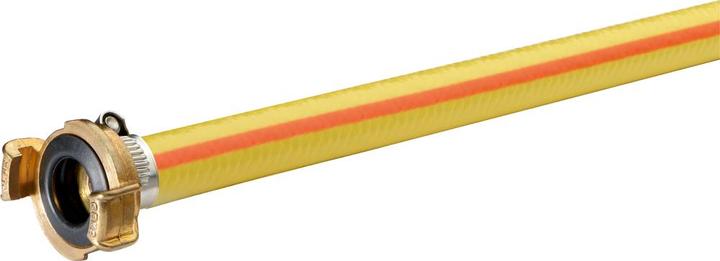 APD Wasserschlauch Plexus AT gelb, 1/2", 50m mit 2 Klauen-Kupplungen (50 m)