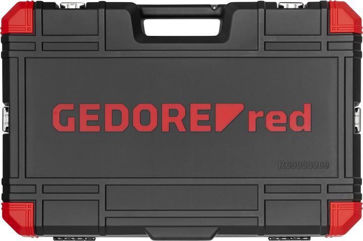 Actual product image Gedore Red red R69003069 Socket spanner set 1/2" 8-24mm (1/2")