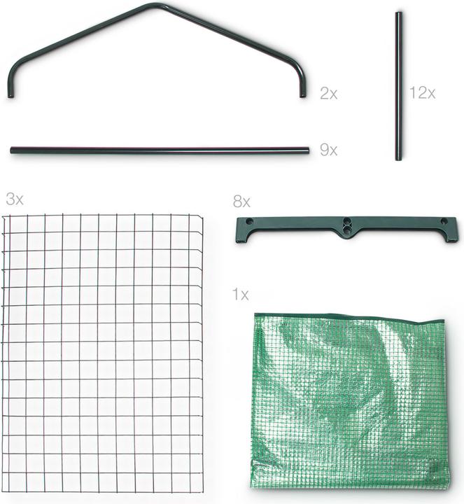 Produktbild Relaxdays Foliengewächshaus