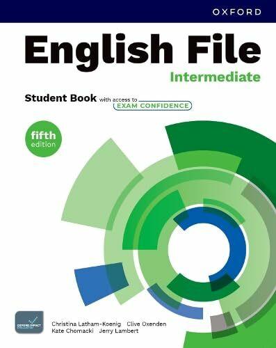 Actual product image English File fifth edition: Intermediate: Student Book with access to Exam Confidence (English, Collectif, 2024)