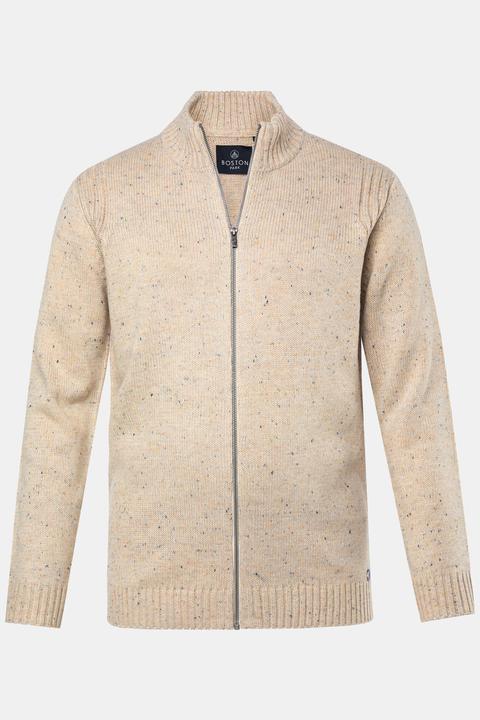 Produktbild Boston Park Strickjacke, TwoTone-Strick, Stehkragen, bis 84/86 (74)
