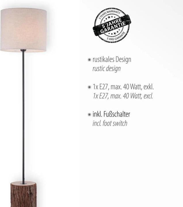 Produktbild Leuchten Direkt Bark (E27)