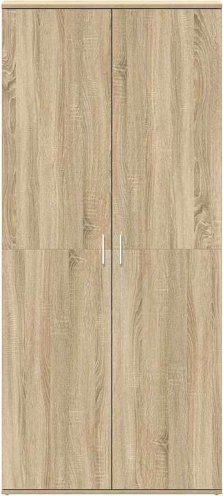 Image du produit vidaXL Armoire à chaussures Chêne Sonoma 80x39x180 cm Matériau dérivé du bois (80 x 39 x 180 cm)