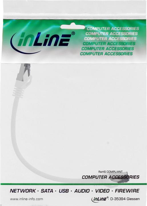 Immagine prodotto InLine Cavo di rete (S/FTP, CAT8.1, 0.30 m)