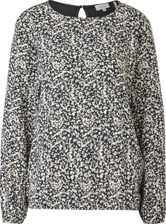 Immagine prodotto s.Oliver T-Shirt Blusenshirt im Materialmix mit Print (38)