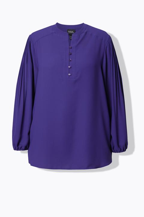 Actual product image Ulla Popken Bishop Sleeve Blouse (54)
