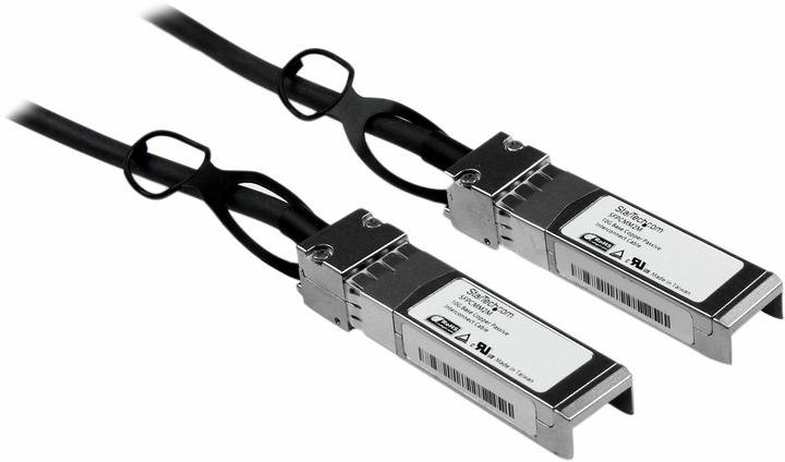 Actual product image StarTech Cisco Compatible SFP+ Twinax Cable 2m - 10GBASE-CU SFP+ Direct Attach Cable - Passive - 10Gigabit...