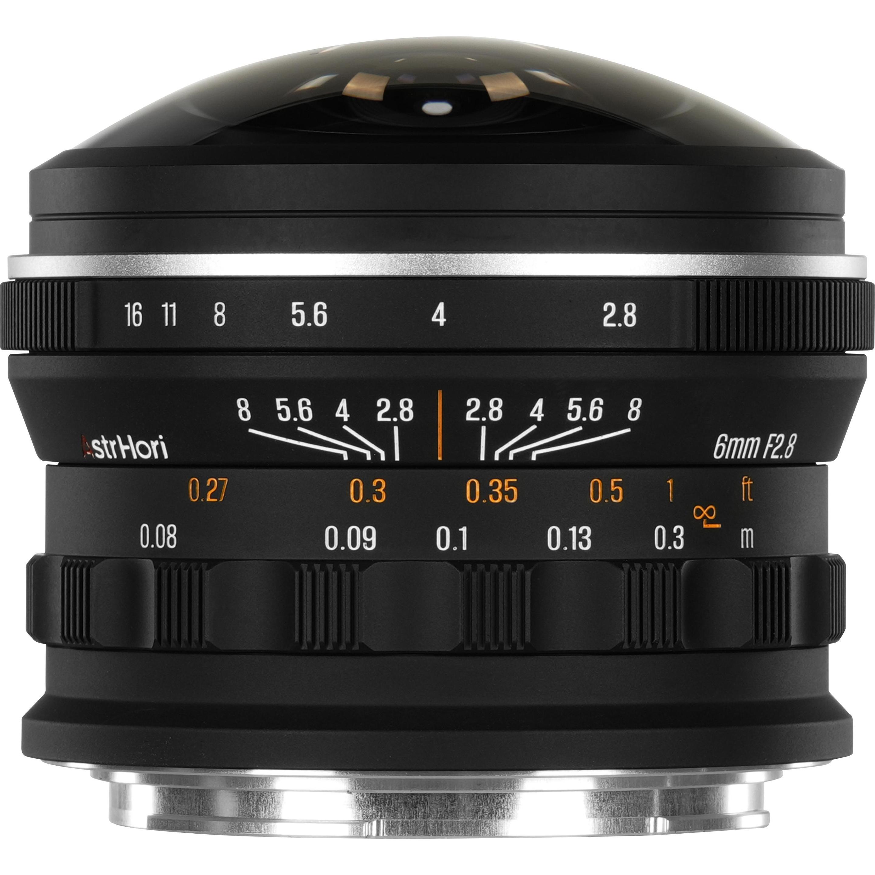 AstrHori 6mm F2.8 Nikon Z Mount Full Frame Lens Black (Nikon Z, Full frame), Obiettivo, Nero