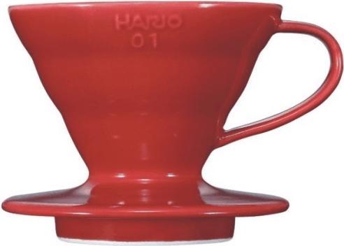 Produktbild Hario Porzellan Kaffeefilter V60 rot