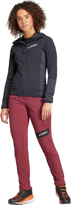 Immagine prodotto adidas Pile antivento con cappuccio Terrex Techrock da donna (L)
