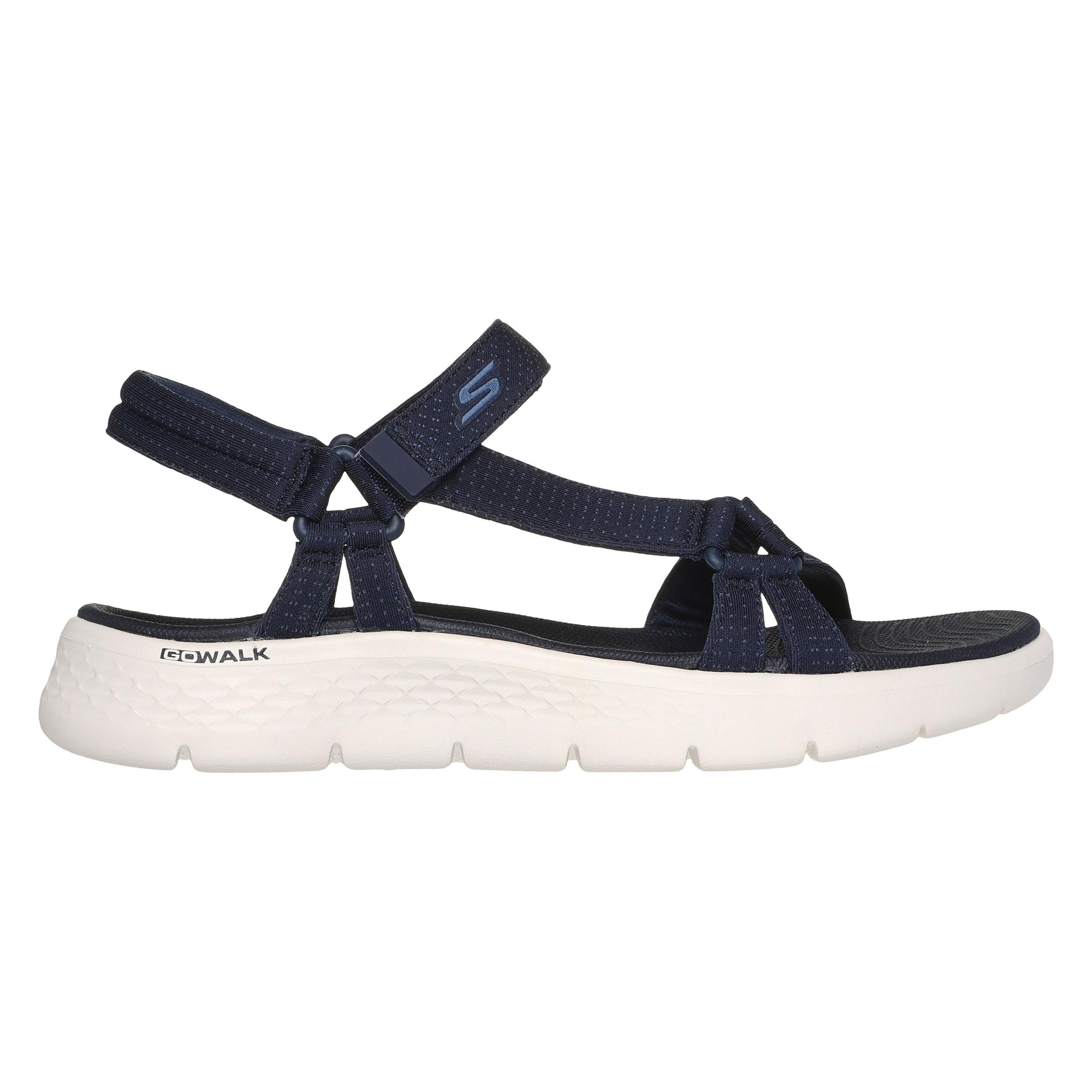 Skechers, Damen, Sandalen, Go Walk Flex Sandal - Sublime, Blau, (39)