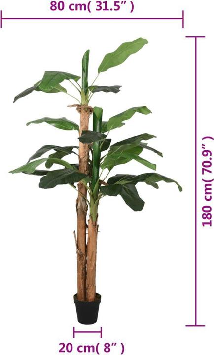 Immagine prodotto vidaXL künstlicher Bananenbaum (180 cm)