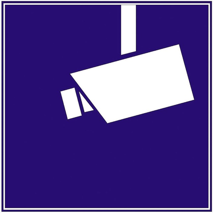 Immagine prodotto Adesivo di avvertimento di videosorveglianza