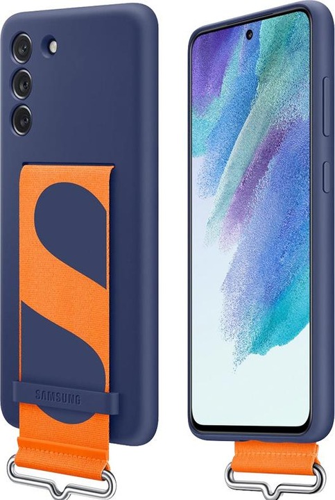 Produktbild Samsung Silicone Cover mit Schlaufe (Samsung Galaxy S21 FE 5G)