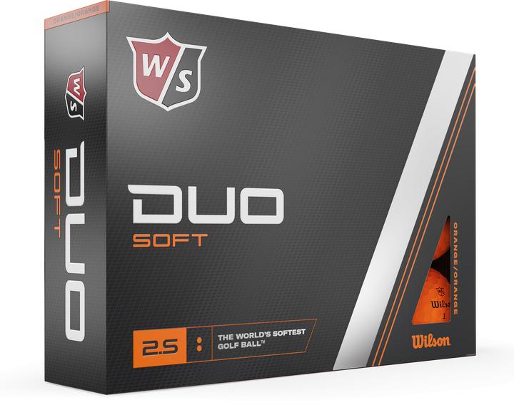 Actual product image Wilson Duo Soft 12-Ball - Orange