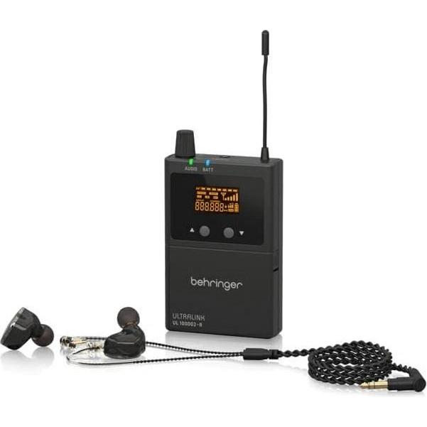 Behringer UL 1000G2-R Odbiornik do odsłuchu bezprzewodowego UL1000G2 (Audiogerät Bildschirm-Schutzfolie), Audio Zubehör