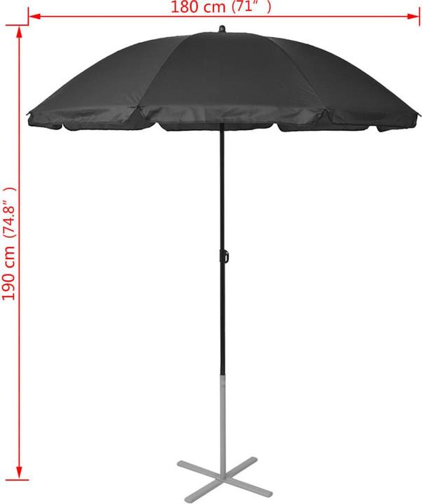 Immagine prodotto vidaXL Sonnenliege (156 cm)