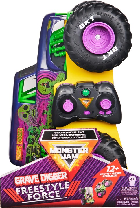 Produktbild Maki Monster Jam - Grave Digger Freestyle Force