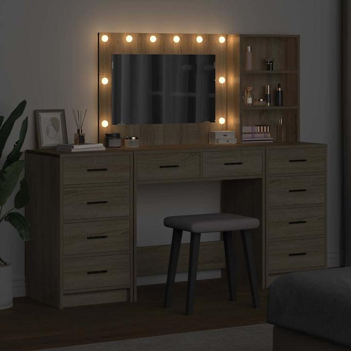 Actual product image vidaXL Schminktisch (41 x 41 x 135 cm)