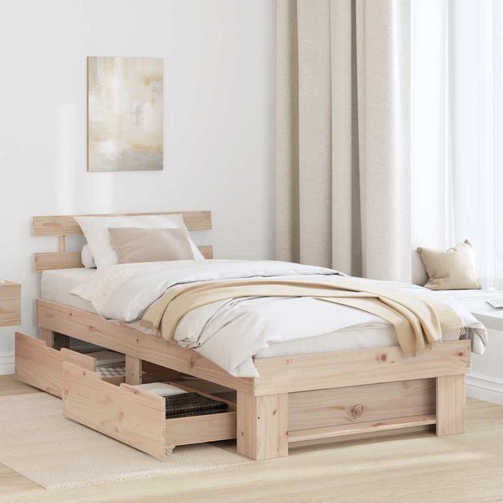 Image du produit vidaXL Plattformbett (90 x 190 cm)