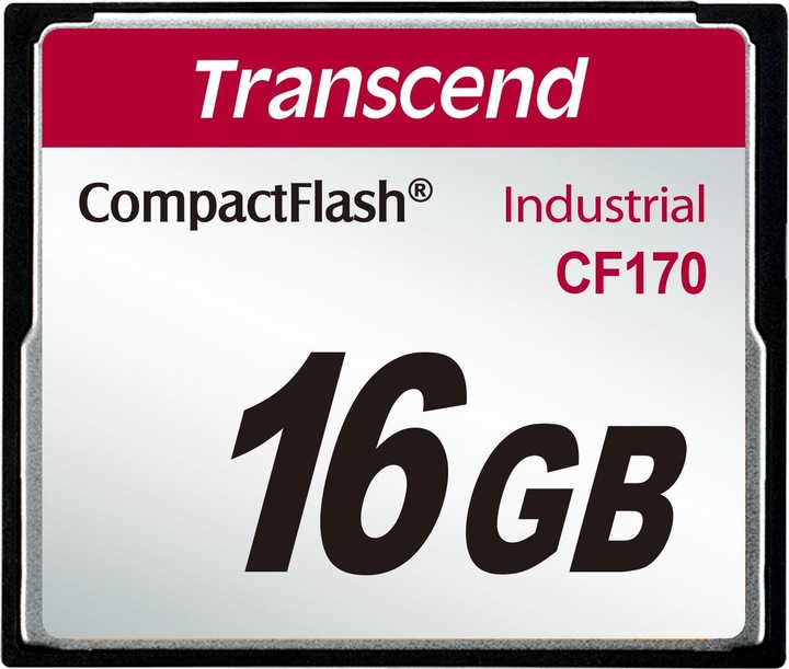 Actual product image Transcend 16GB CF CARD (CF170) (16 GB, CF)