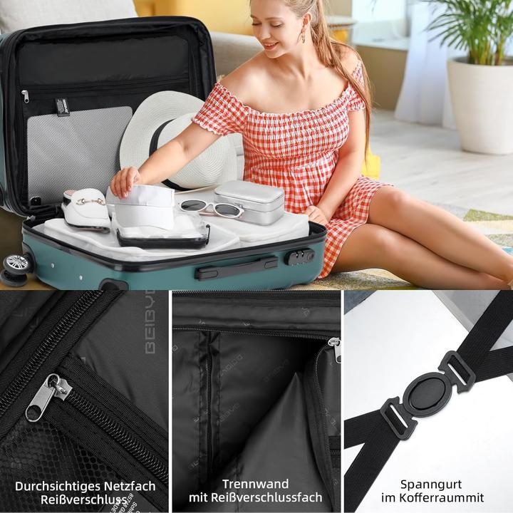 Produktbild Beibye Hartschalen-Trolley für Handgepäck (45 l)