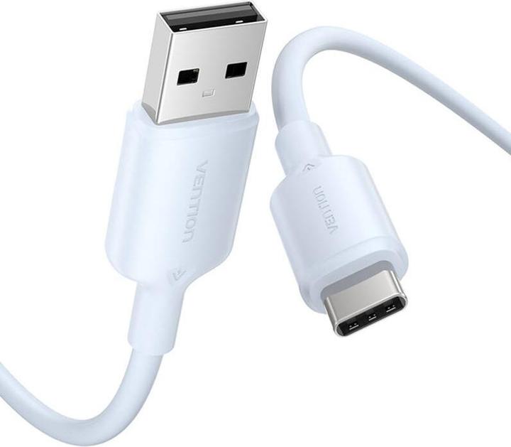 Actual product image Vention USB 2.0 A to USB-C 3A cable CTQLF 1M (blue) (1 m, USB 2.0, 60 W)