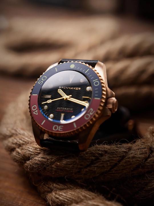 Image du produit Spinnaker SP-5060-08 Tesei Bronze suisse (Lunette tournante à gauche, Montre de plongée, 40 mm)
