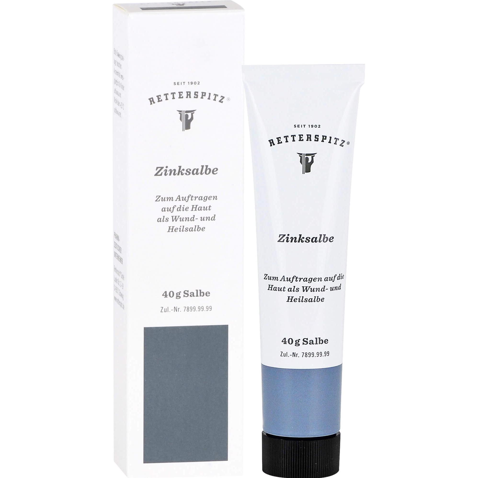 Thumbnail - Retterspitz, Wundversorgung, Zinksalbe als Wund- und Heilsalbe, 40 g Salbe