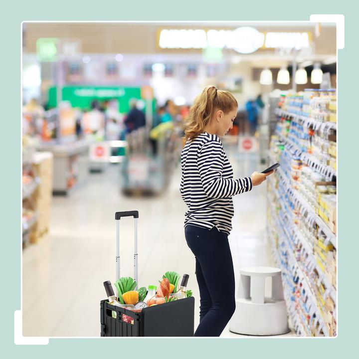 Actual product image Relaxdays Shopping cart