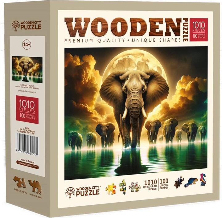 Immagine prodotto WoodenCity Elephant Drems (1000 pezzi)