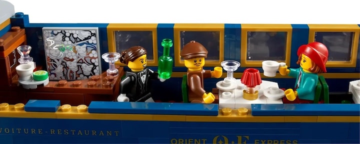 Actual product image LEGO 21344 The Orient Express (21344, LEGO Ideas, LEGO Rare Sets)