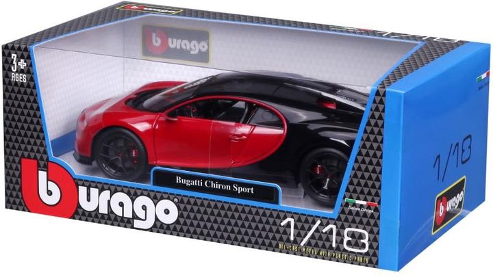 Actual product image Bburago Bugatti Chiron Sport