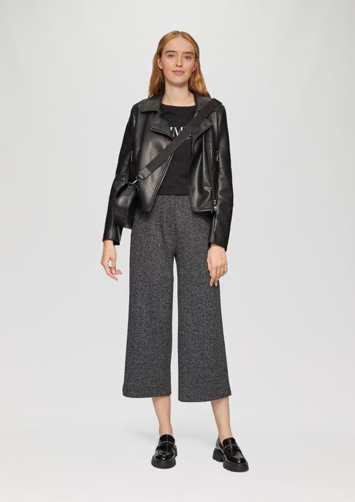 Immagine prodotto S.Oliver Hose Elegante Culotte mit Elastikbund und Fischgrat-Struktur (42)
